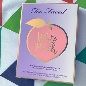 🍑Too Faced White Peach 🍑Eyeshadow Palette🍑 NIB